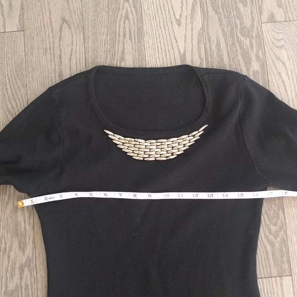 Beautiful black knitting dress 🍀🍀👗 - Picture 5 of 8